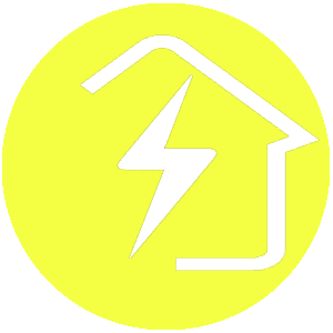 Logo électricité, électrique